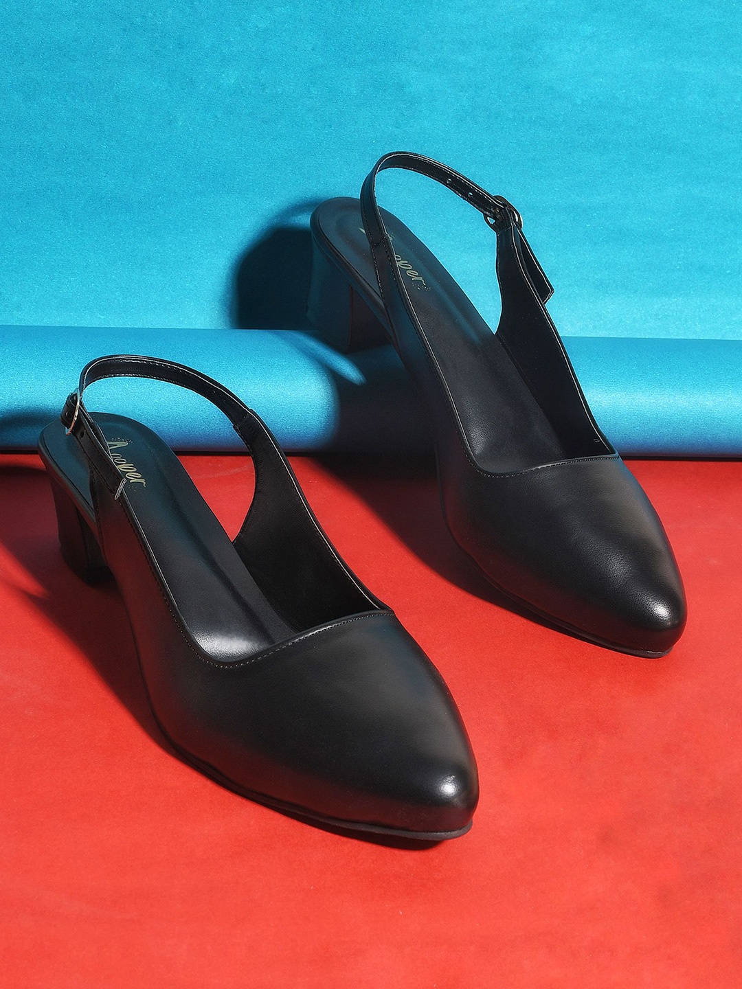 

Looper PU Work Block Pumps, Black