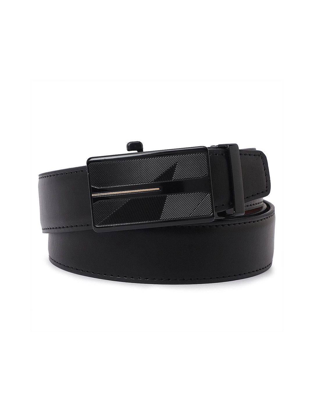 

Provogue Men Reversible Formal Belt, Black