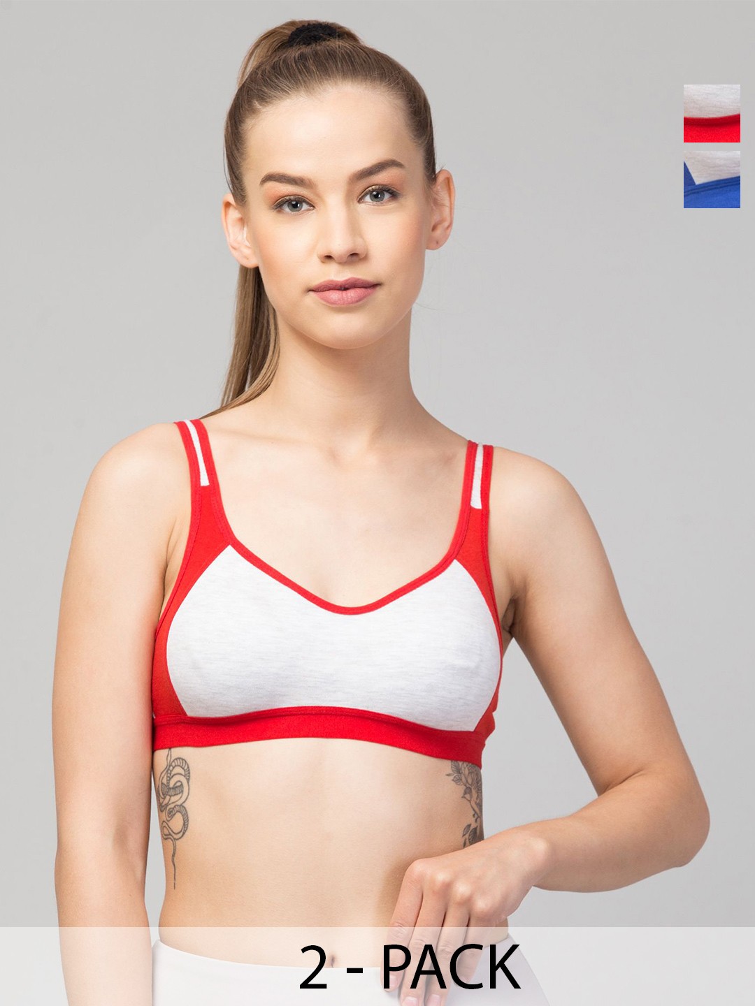 

CKARFE Bra Full Coverage, Blue