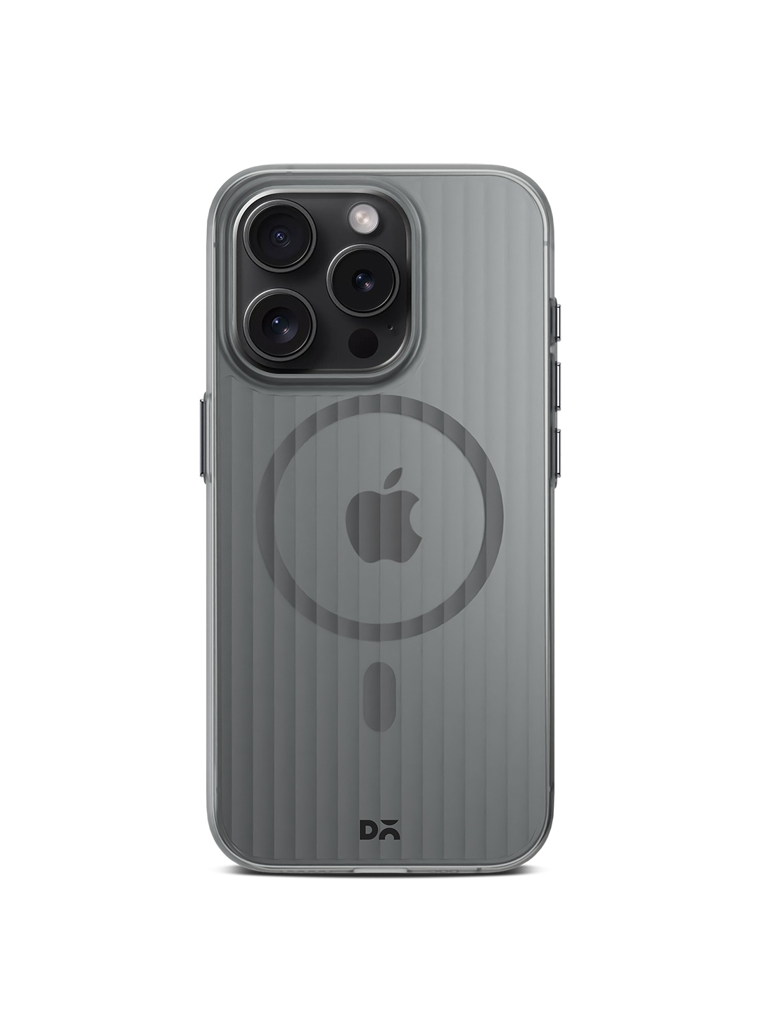 

DailyObjects Solid Printed iPhone 15 Pro Back Case Mobile Accessories, Grey