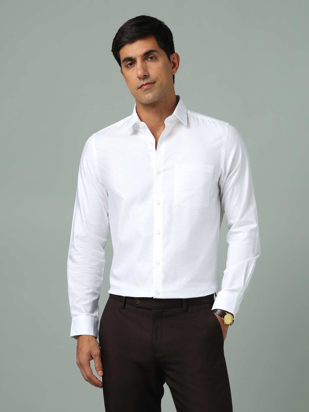 

Arrow Iconic Liberty Classic Regular Fit Solid Shirt, White