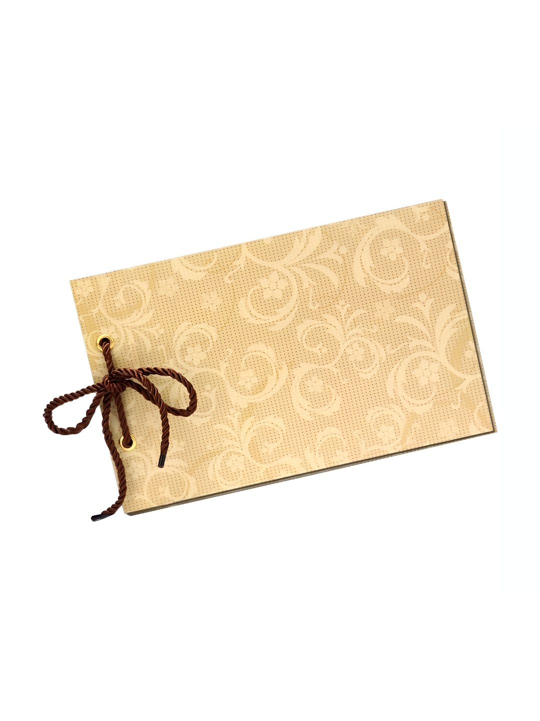 

Sehaz Artworks Abstract Printed Photo Album Scrapbook, Beige