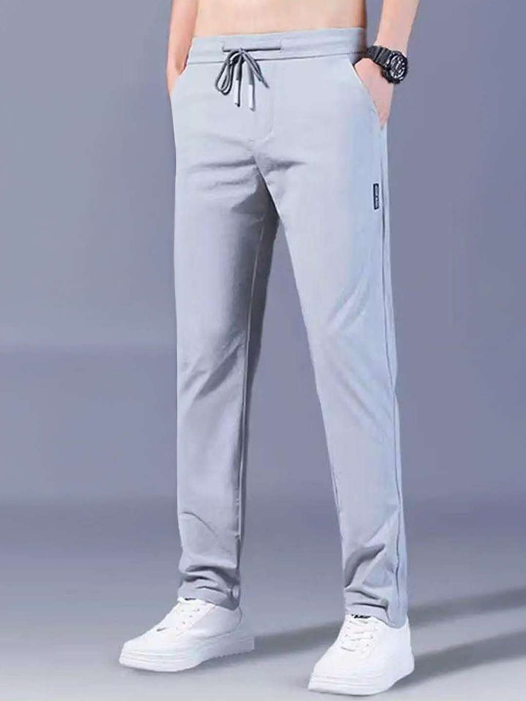 

StyleCast Men Joggers Trousers, Grey