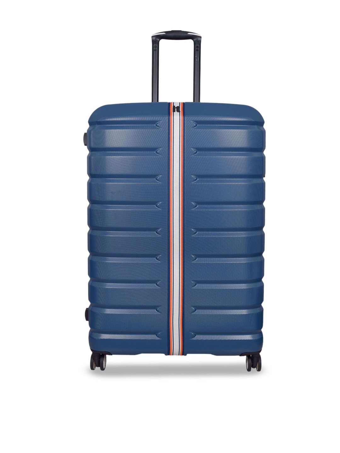 

IT luggage Intertide Textured Large Hard-Sided Trolley Bag, Blue