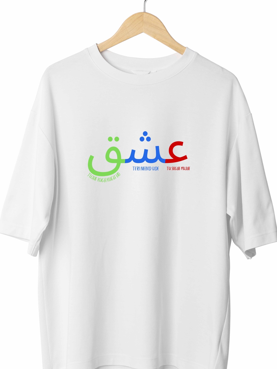 

SALUJA FABRICS Women Printed Applique T-shirt, White