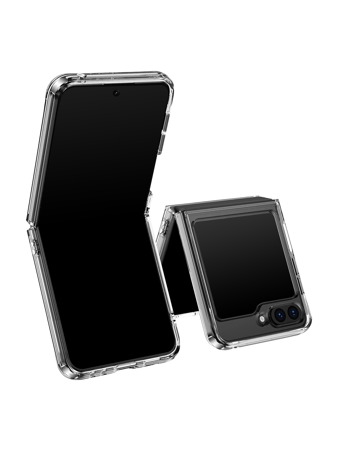 

DailyObjects Clear Samsung Galaxy Z Flip 5 Back Case, Transparent