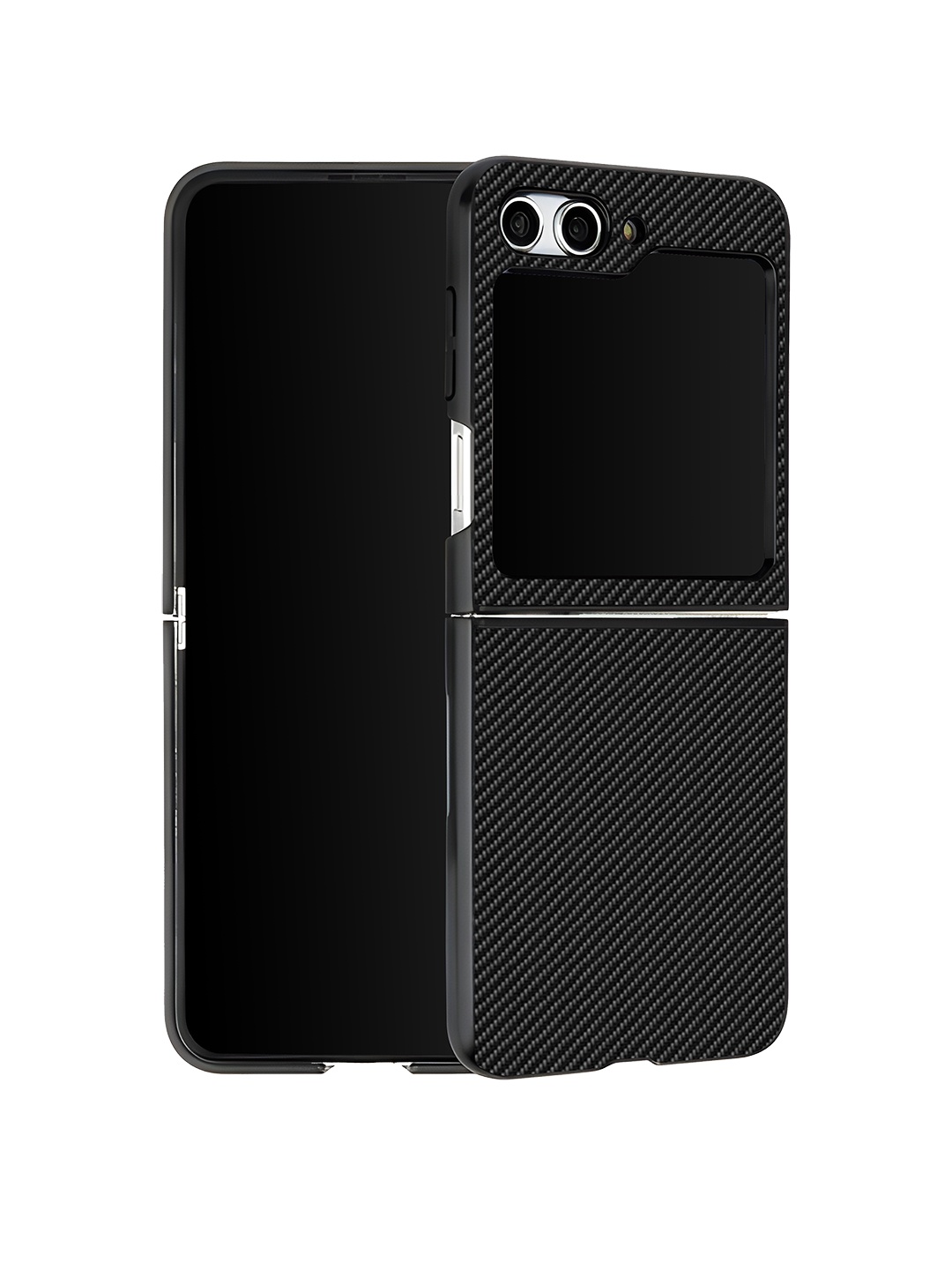 

DailyObjects Solid Samsung Galaxy Z Flip 5 Back Case, Black