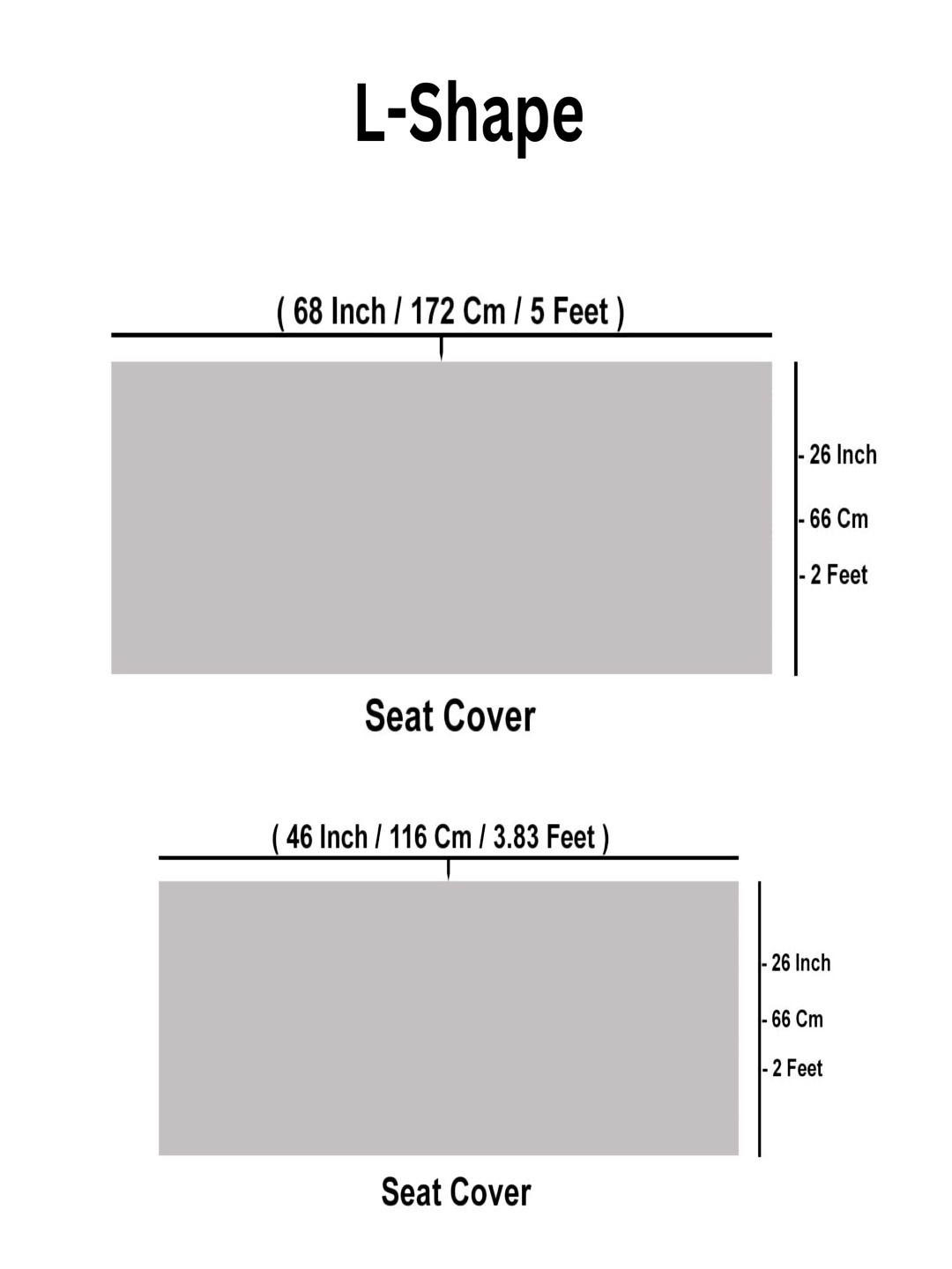 

Fashion Throw Beige & Grey 2 Pieces Printed Velvet 7 Seater Sofa Covers