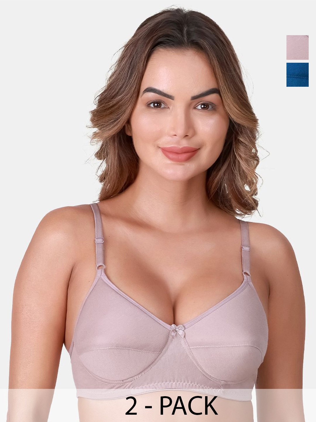 

SKDREAMS Bra Medium Coverage Heavily Padded, Blue