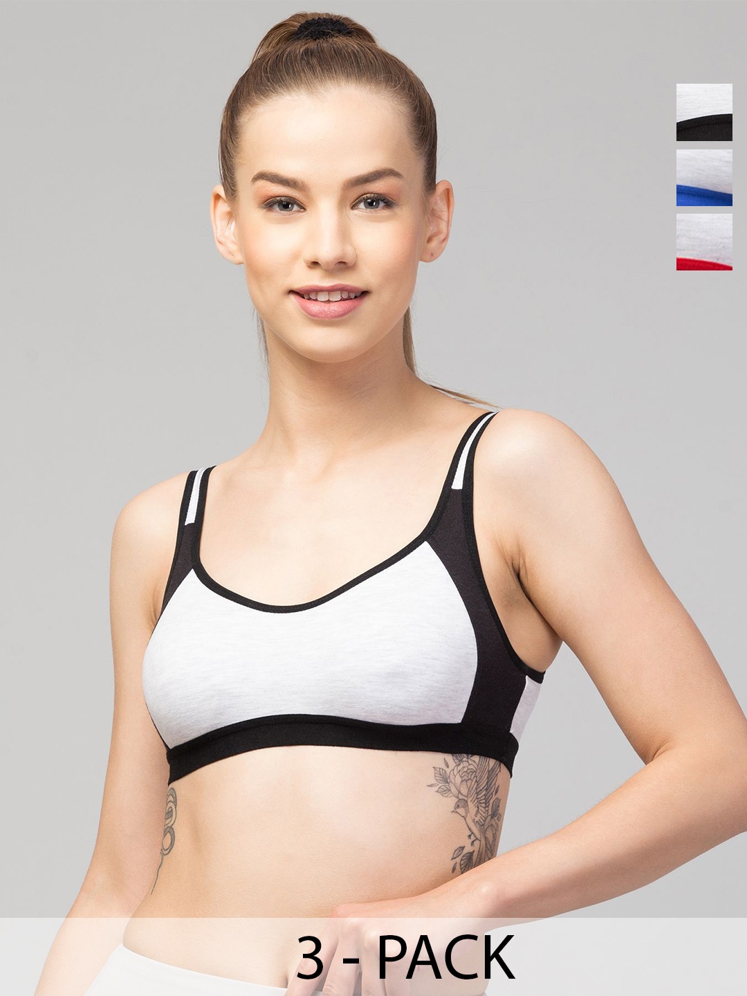 

CKARFE Bra Full Coverage, Black