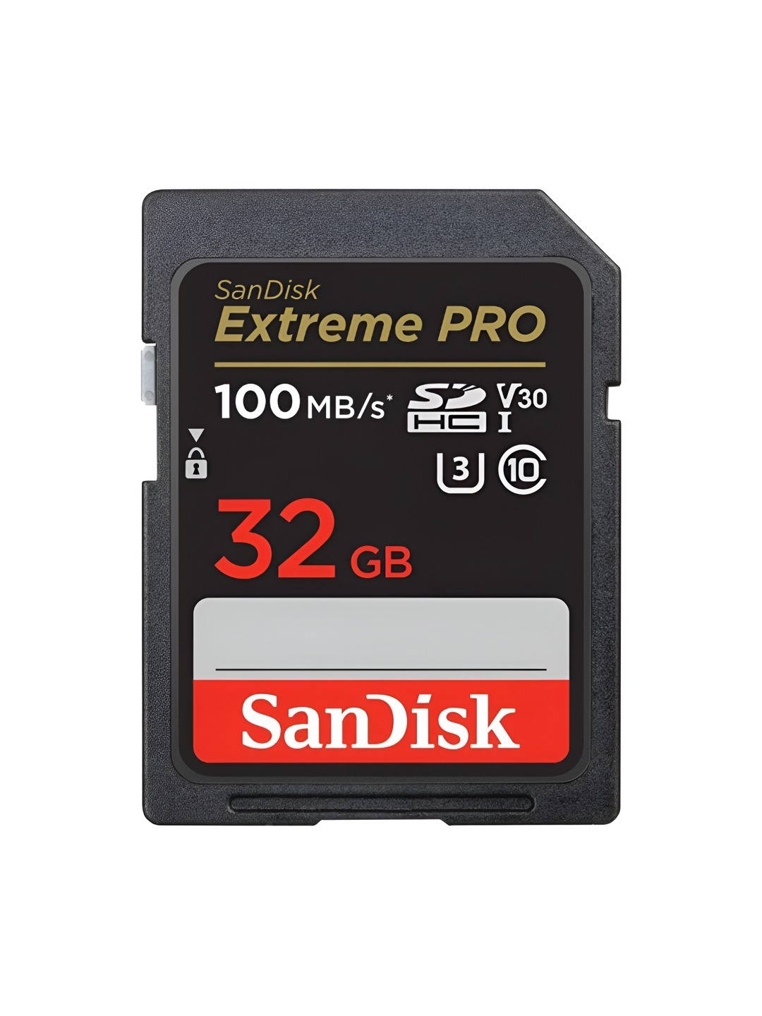 

Sandisk Extreme Pro SD UHS I 32 GB Memory Card, Black