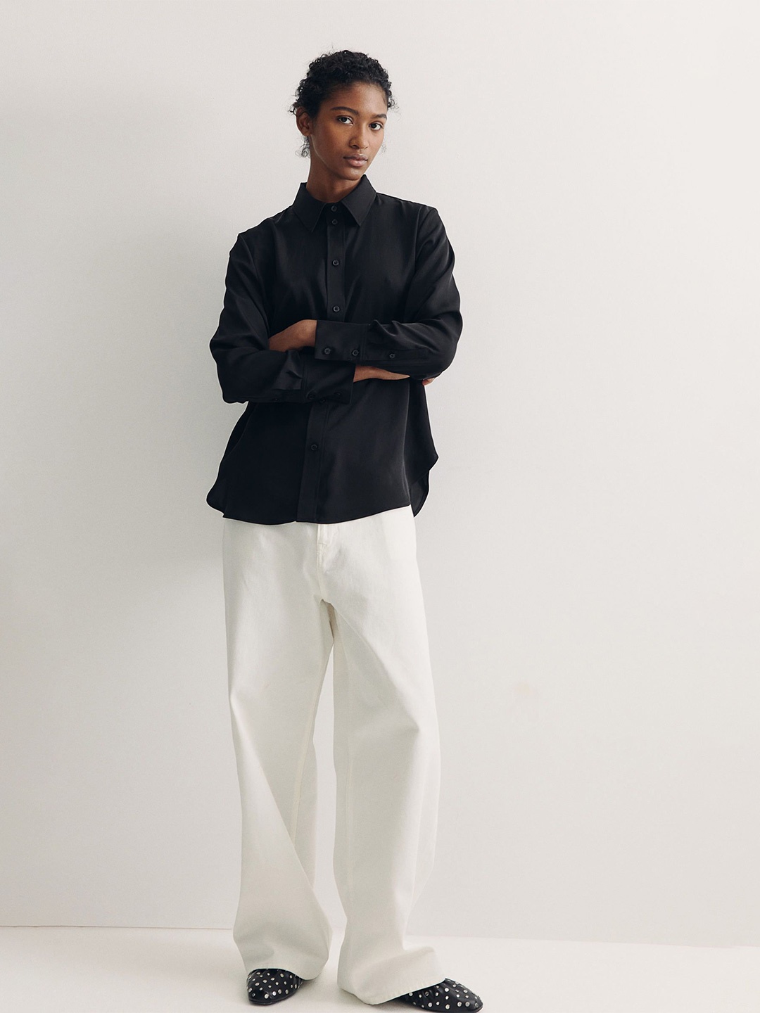 

H&M Shirt, Black