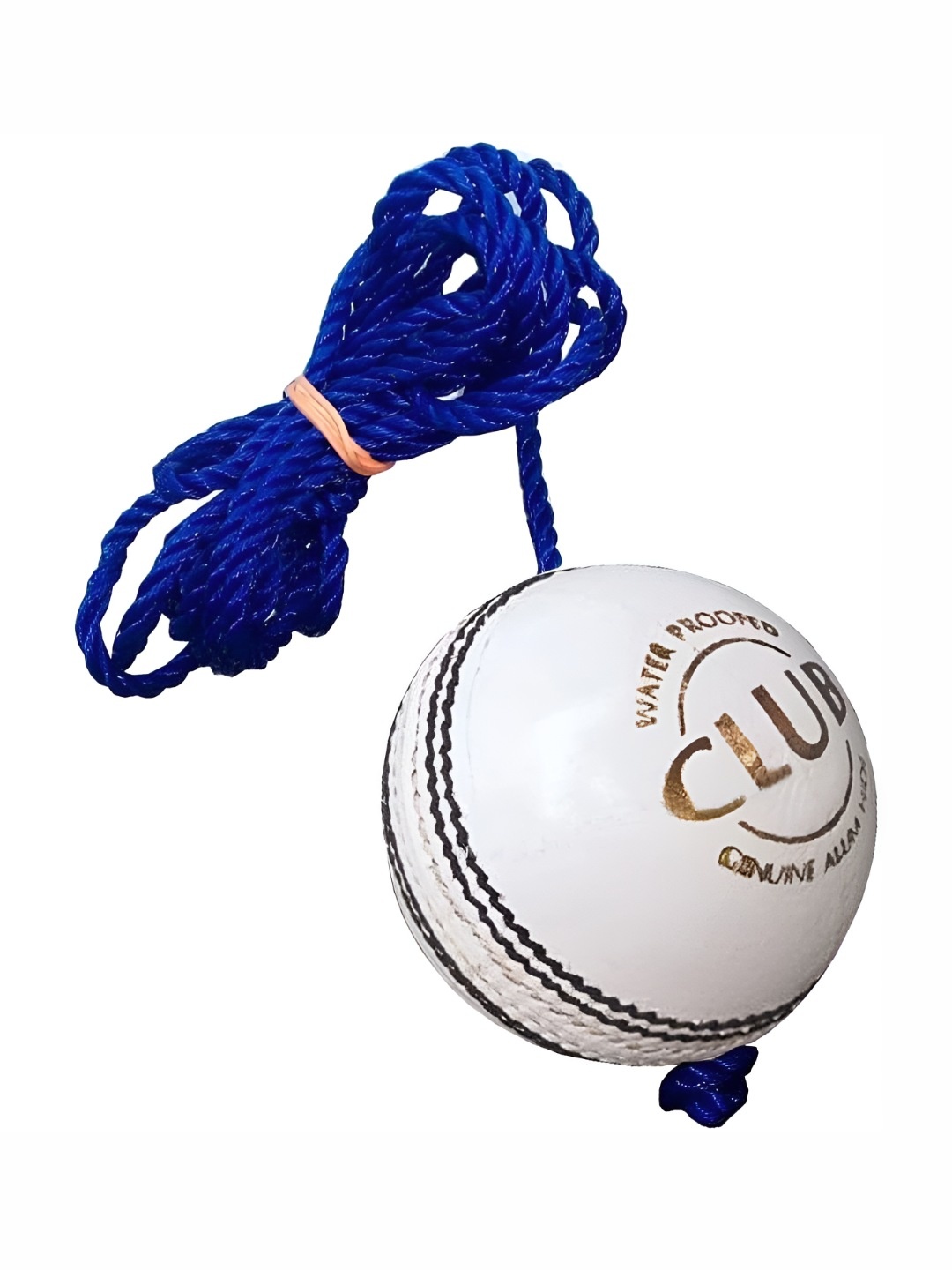 

HackerX Leather Hanging CricketBall, White