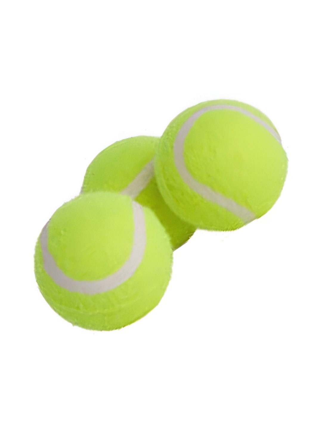 

HackerX 3-Pc Fuzzy Sports Tennis Balls, Yellow