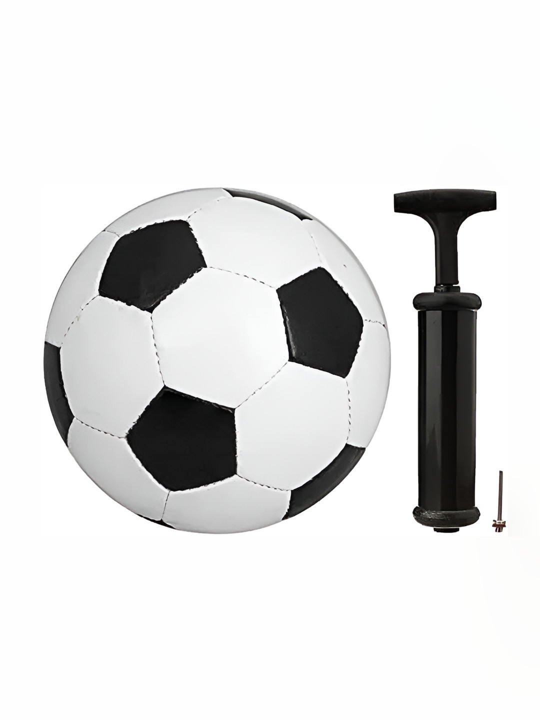 

HackerX Pebble Sports Football With Pump, Black