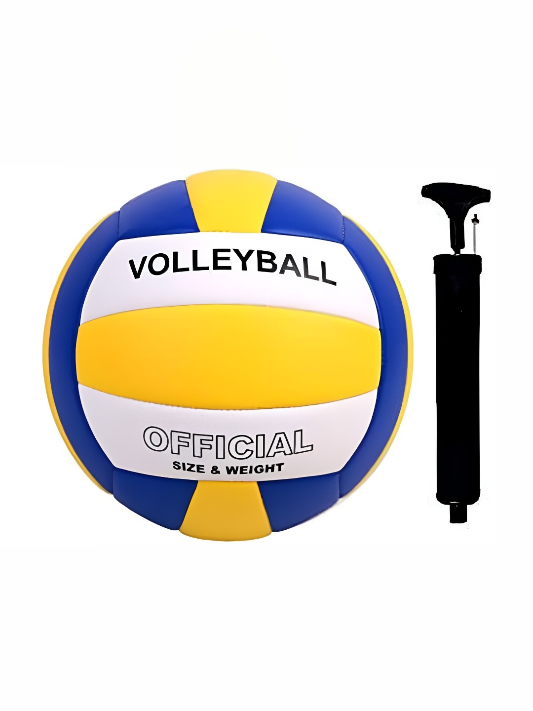 

HackerX Pebble Trainy Sports Volleyball With Air Pump, Blue