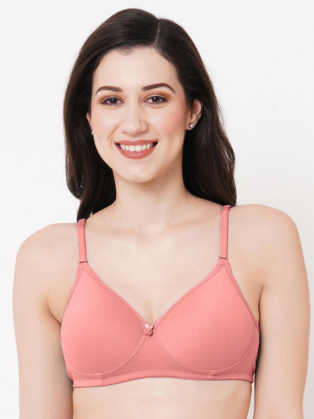 

Planetinner Bra Medium Coverage Lightly Padded, Orange