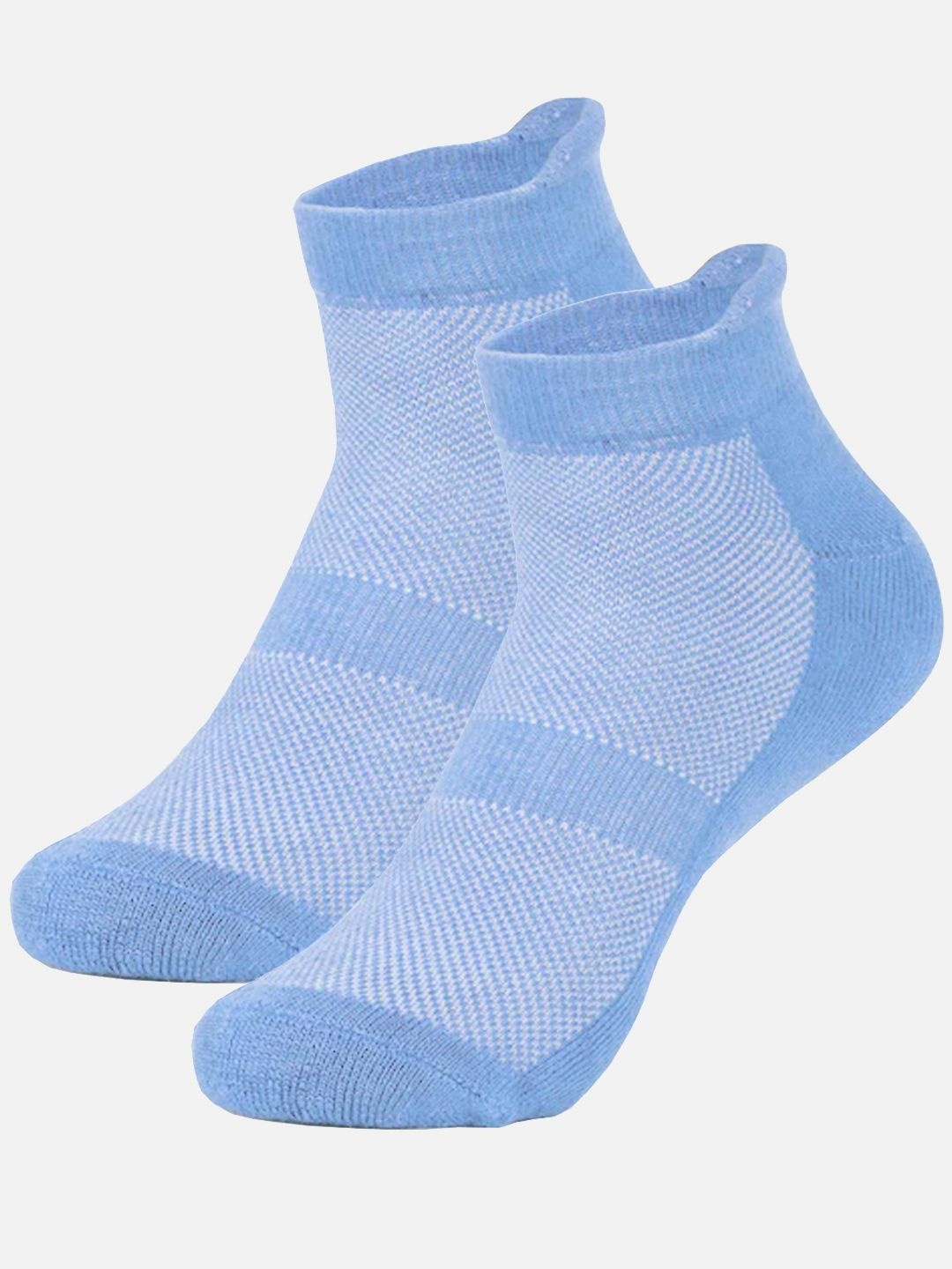 

StyFun Unisex Patterned Ankle Length Socks, Blue