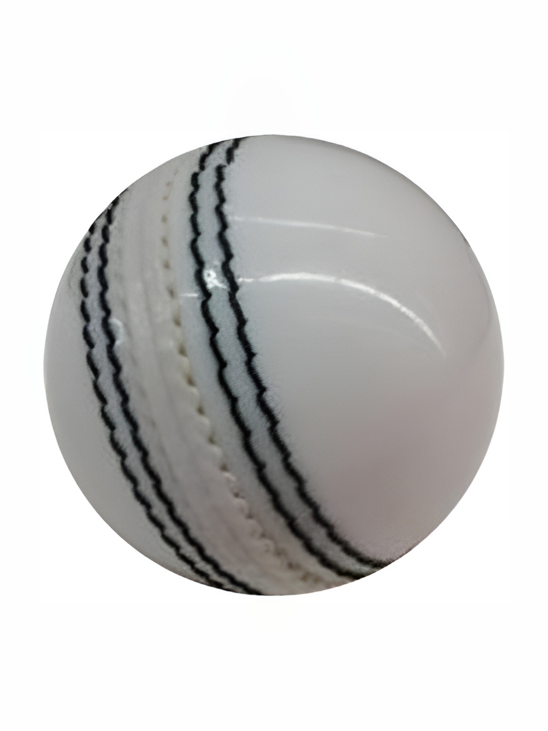 

HackerX Leather Sports Cricket Ball, White