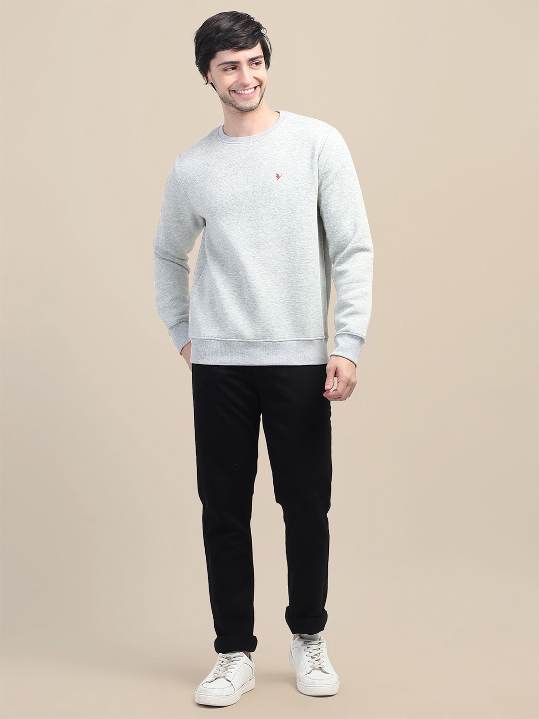 

AMSWAN Men Sweatshirt, Grey