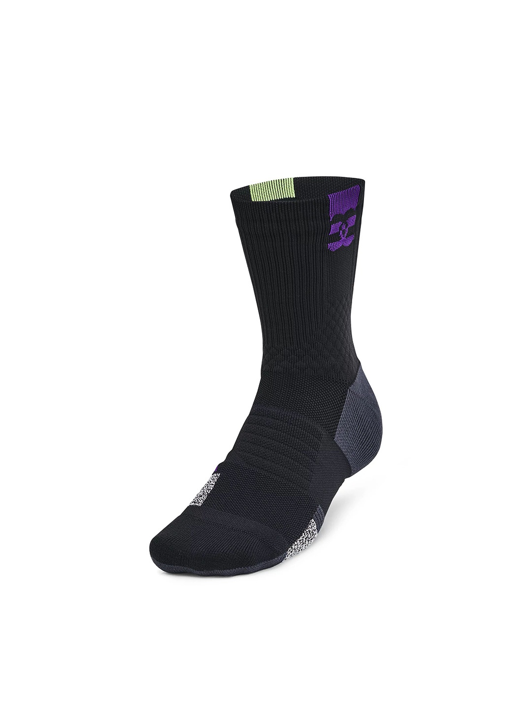 

UNDER ARMOUR Dry Playmaker Mid-Crew Socks, Black