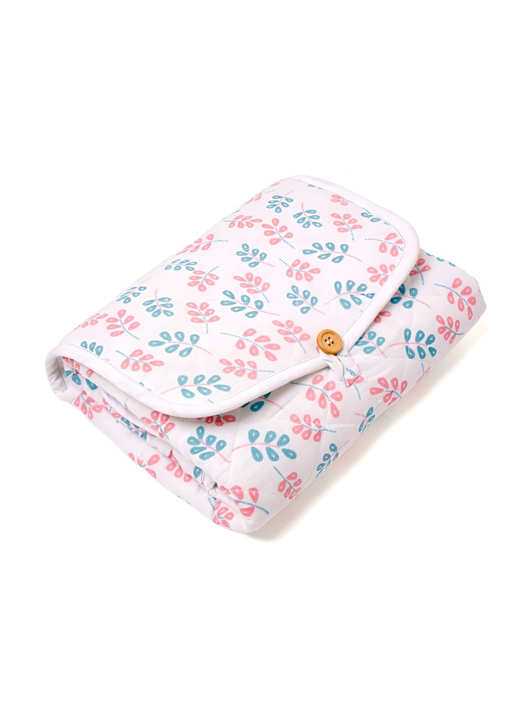 

TIDY SLEEP Kids Pink & Blue Water Resistant Foldable On The Go Mat