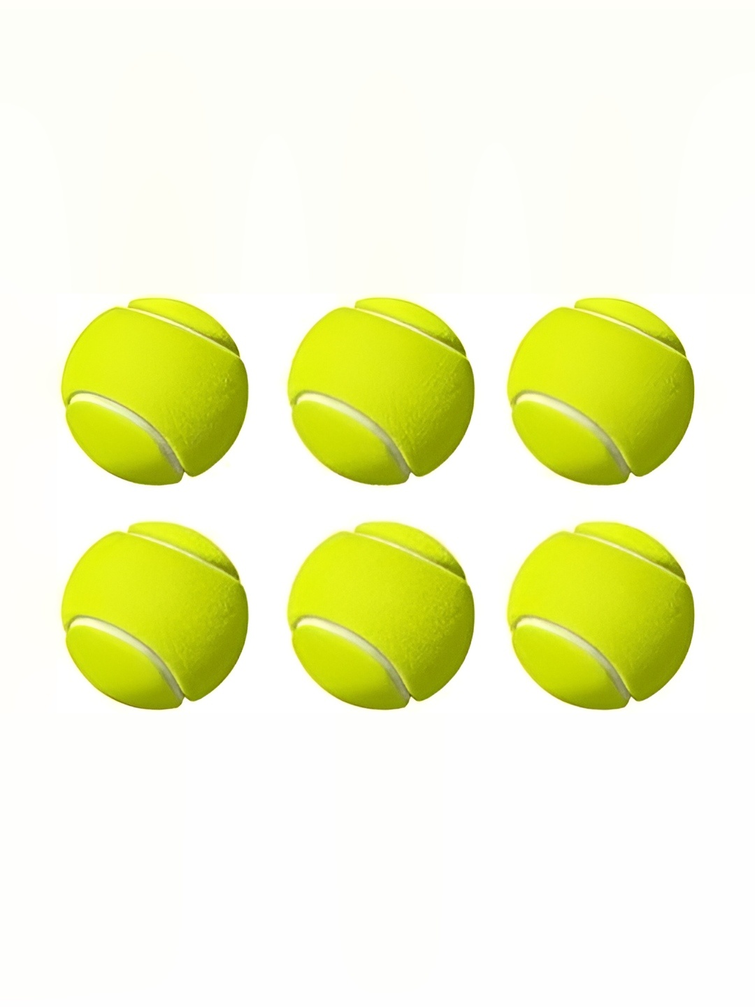 

HackerX 6-Pc Fuzzy Sports Tennis Balls, Yellow