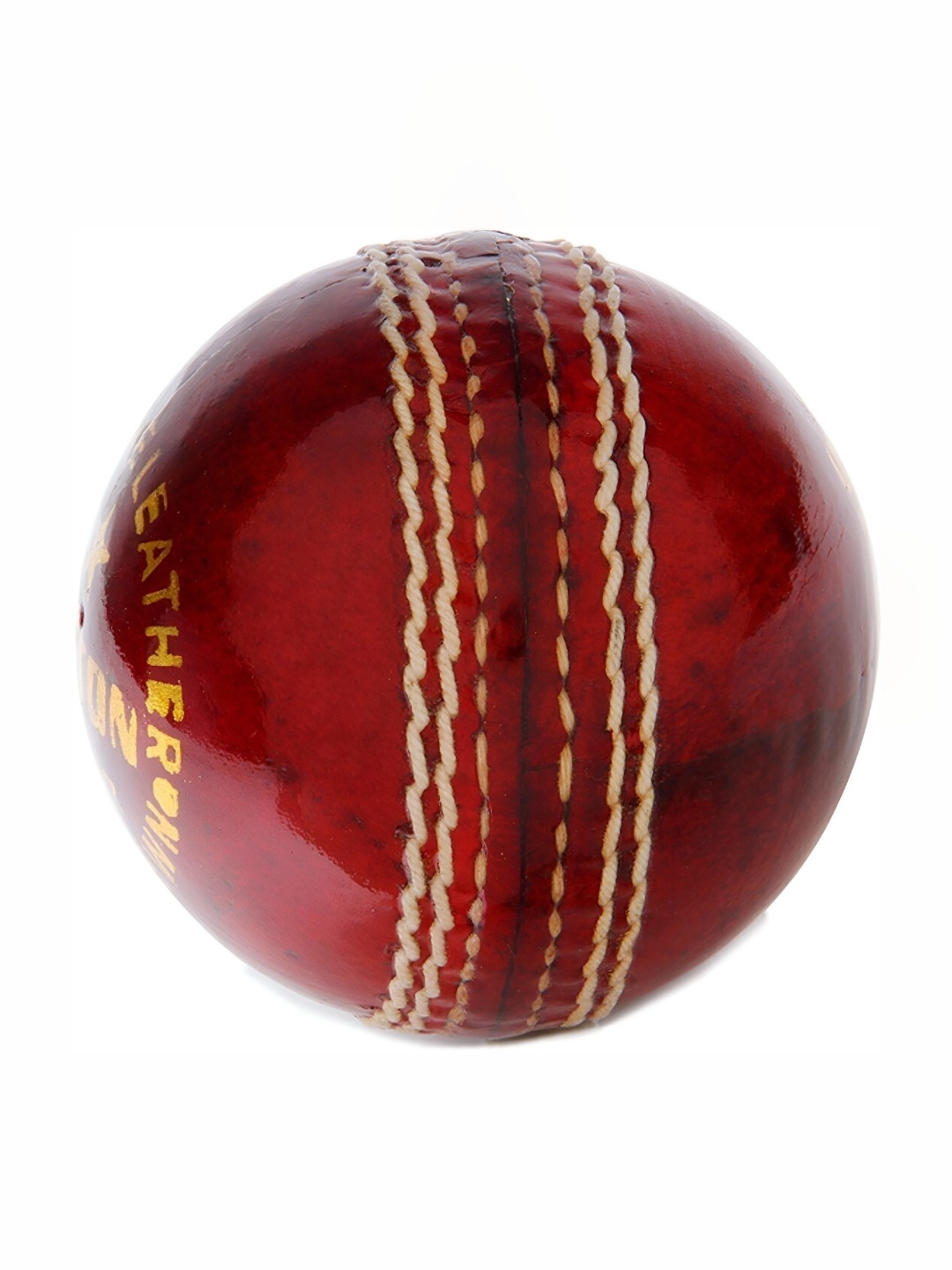 

HackerX Leather Cricket Ball, Red