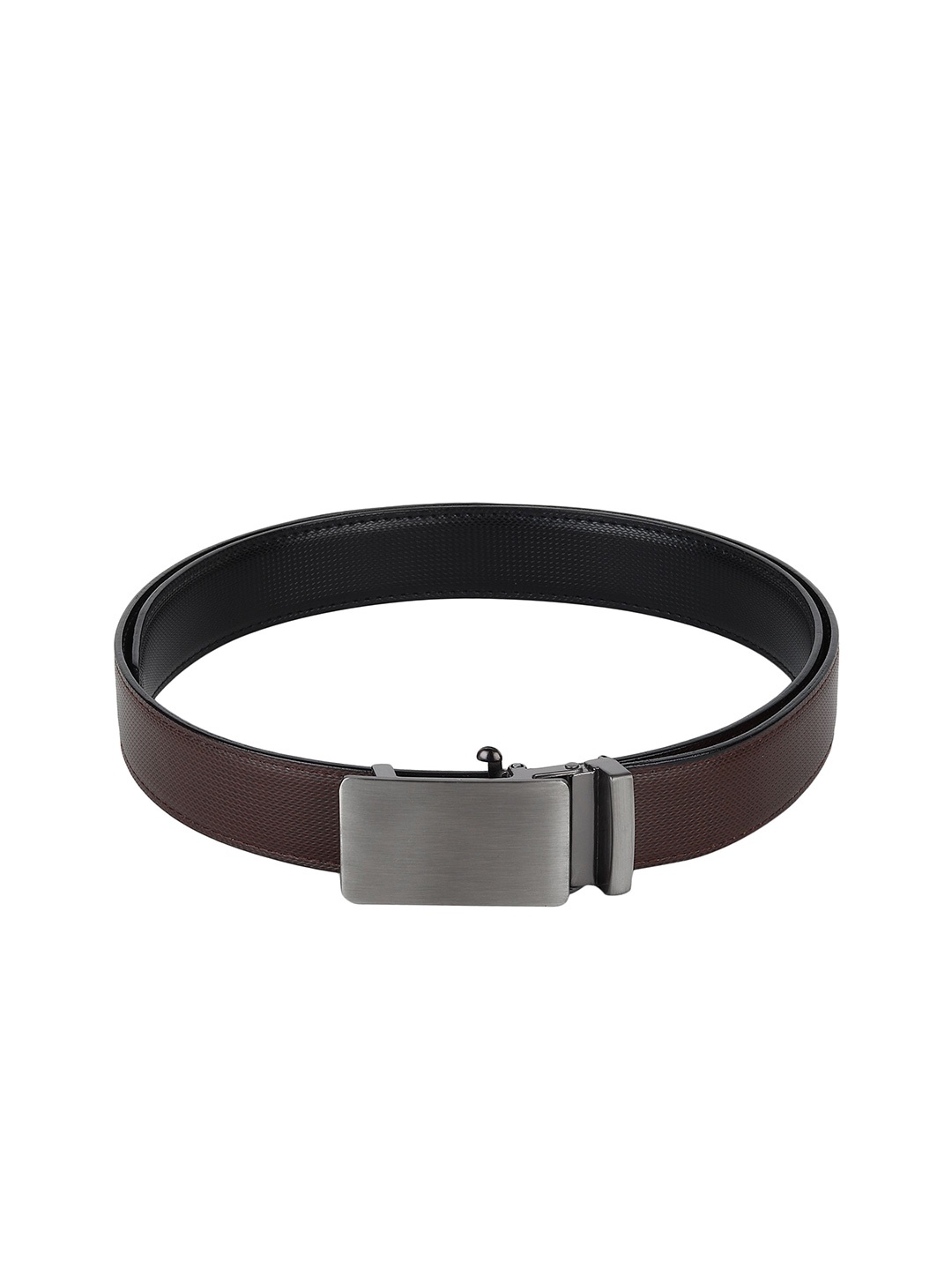 

Provogue Men Textured Reversible Belt, Brown