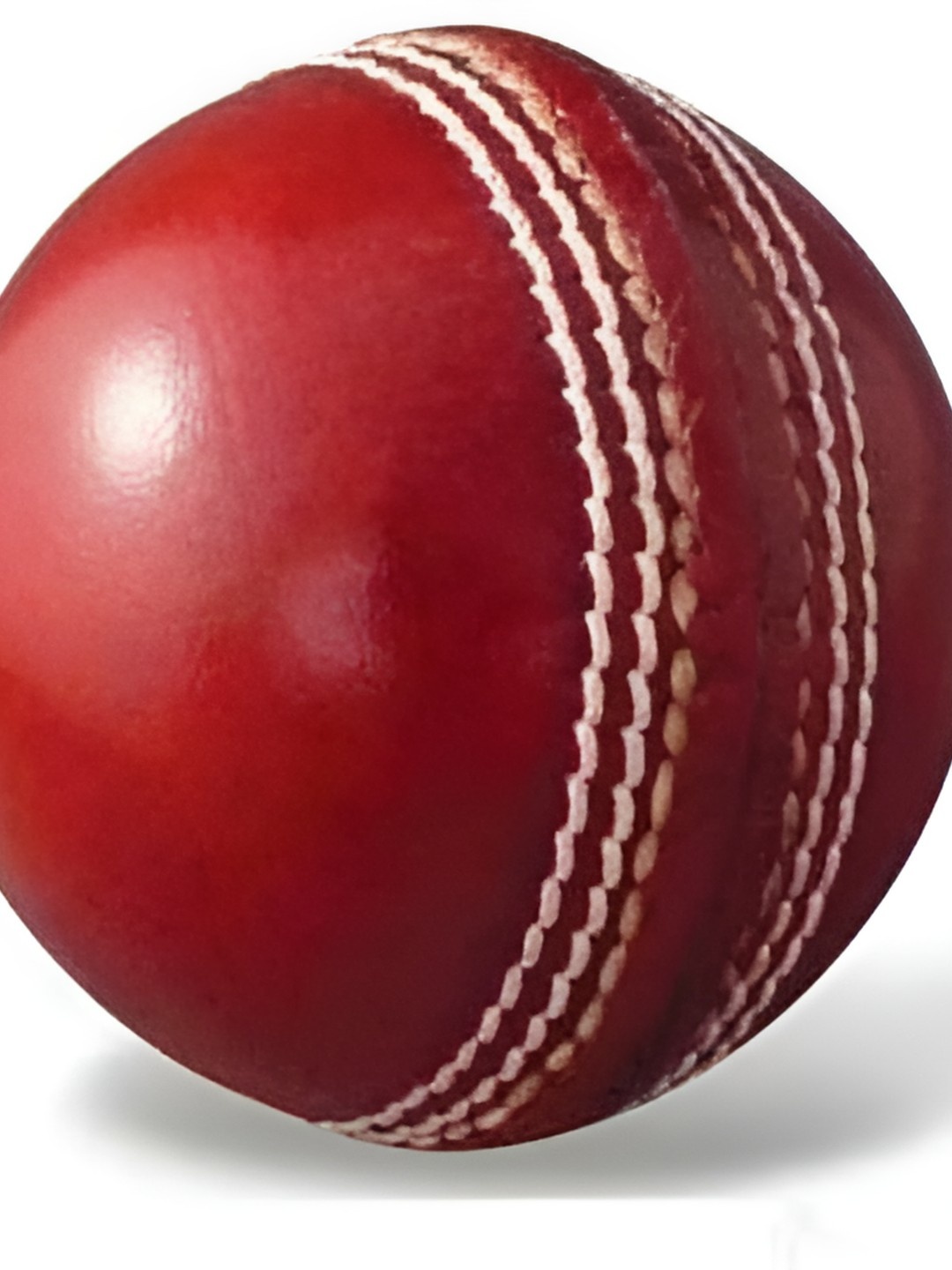 

HackerX Leather Sports Cricket Ball, Red