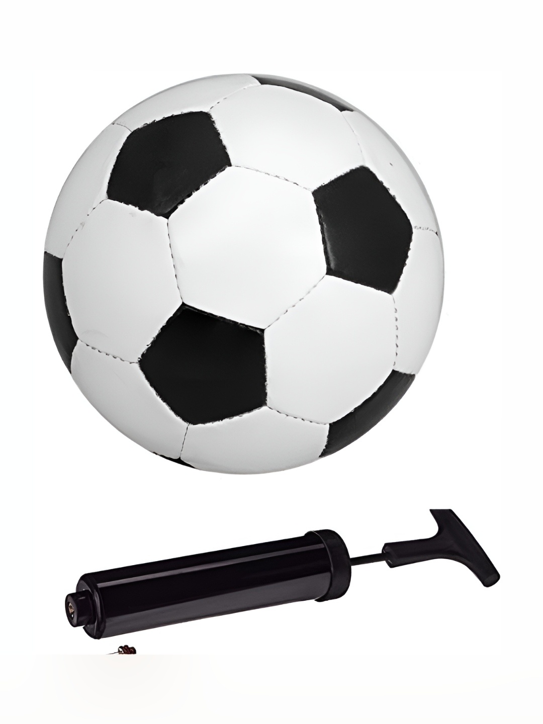 

HackerX Pebble Sports Football With Pump, Black