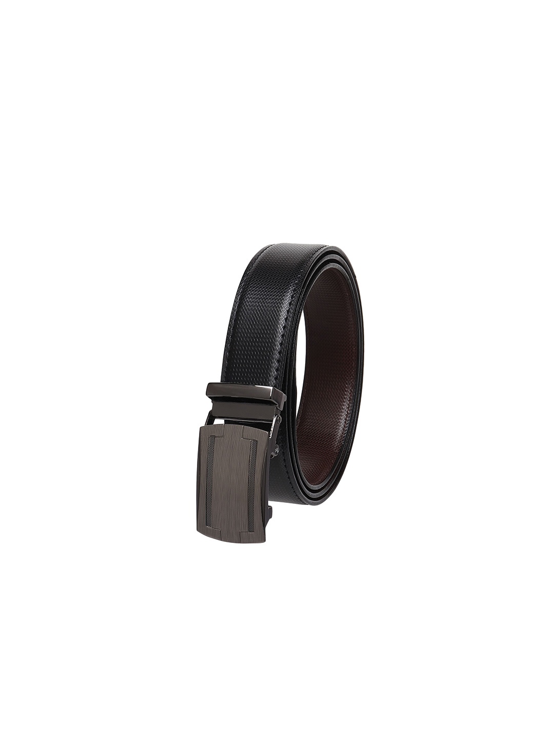 

Provogue Men Textured Formal Belt, Black