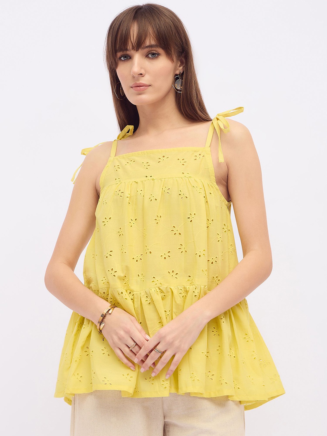 

DressBerry Cotton Top, Yellow