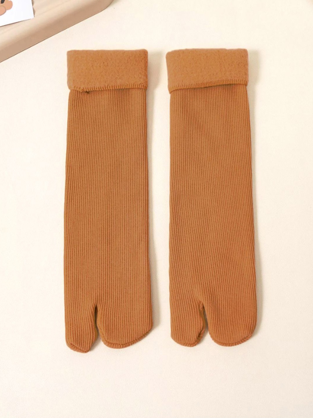 

StyFun Women Calf-Length Thermal Winter Socks, Orange
