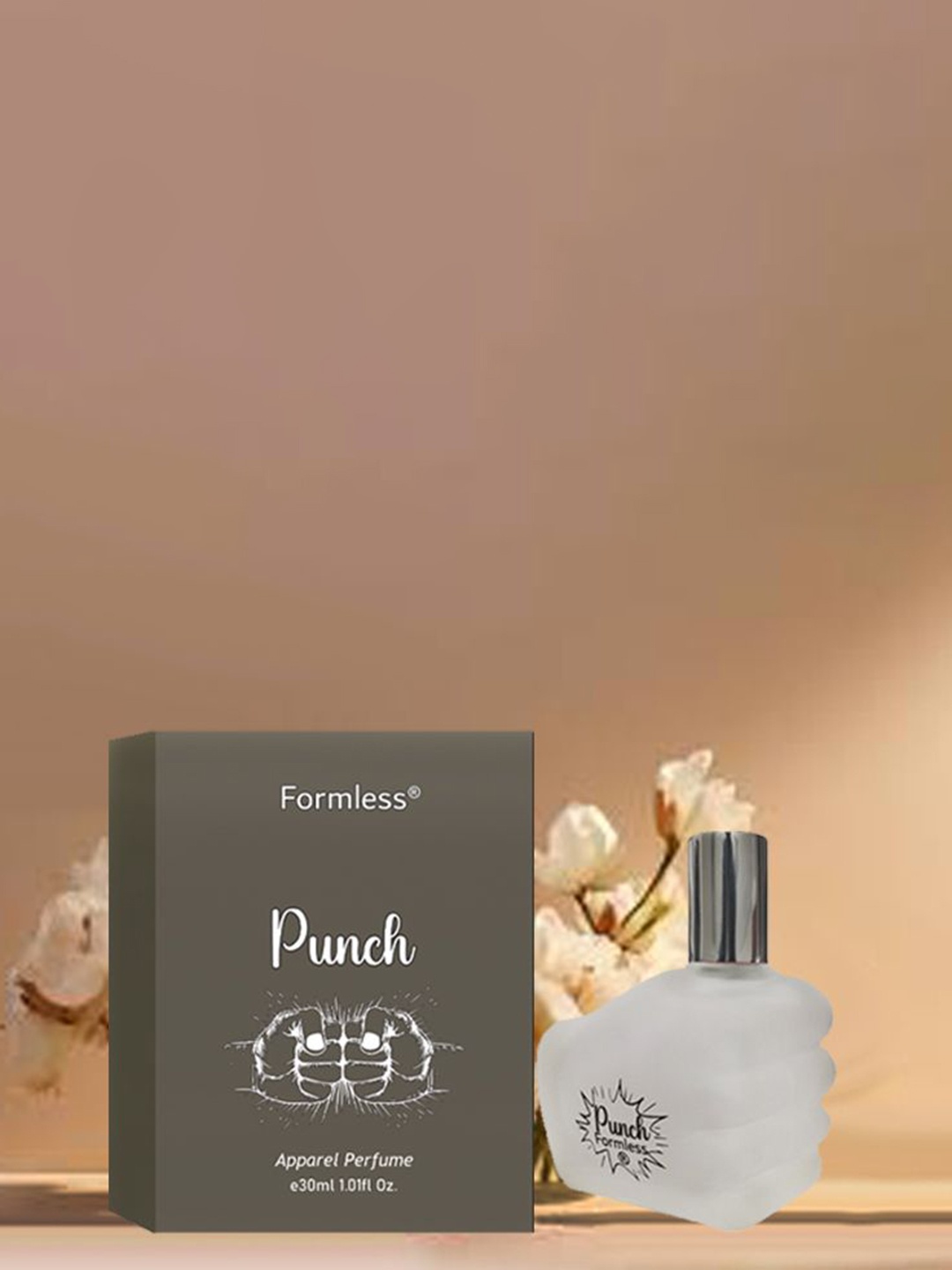 

Formless Fragrance Punch White Long-Lasting Spray Perfume- 30 ml, Grey