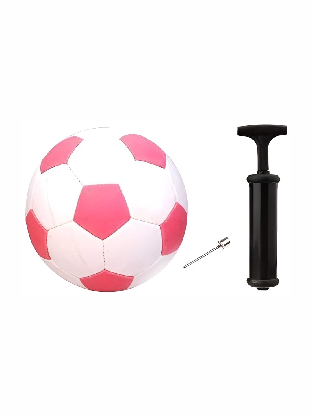 

HackerX Pebble Sports Football With Pump, Pink