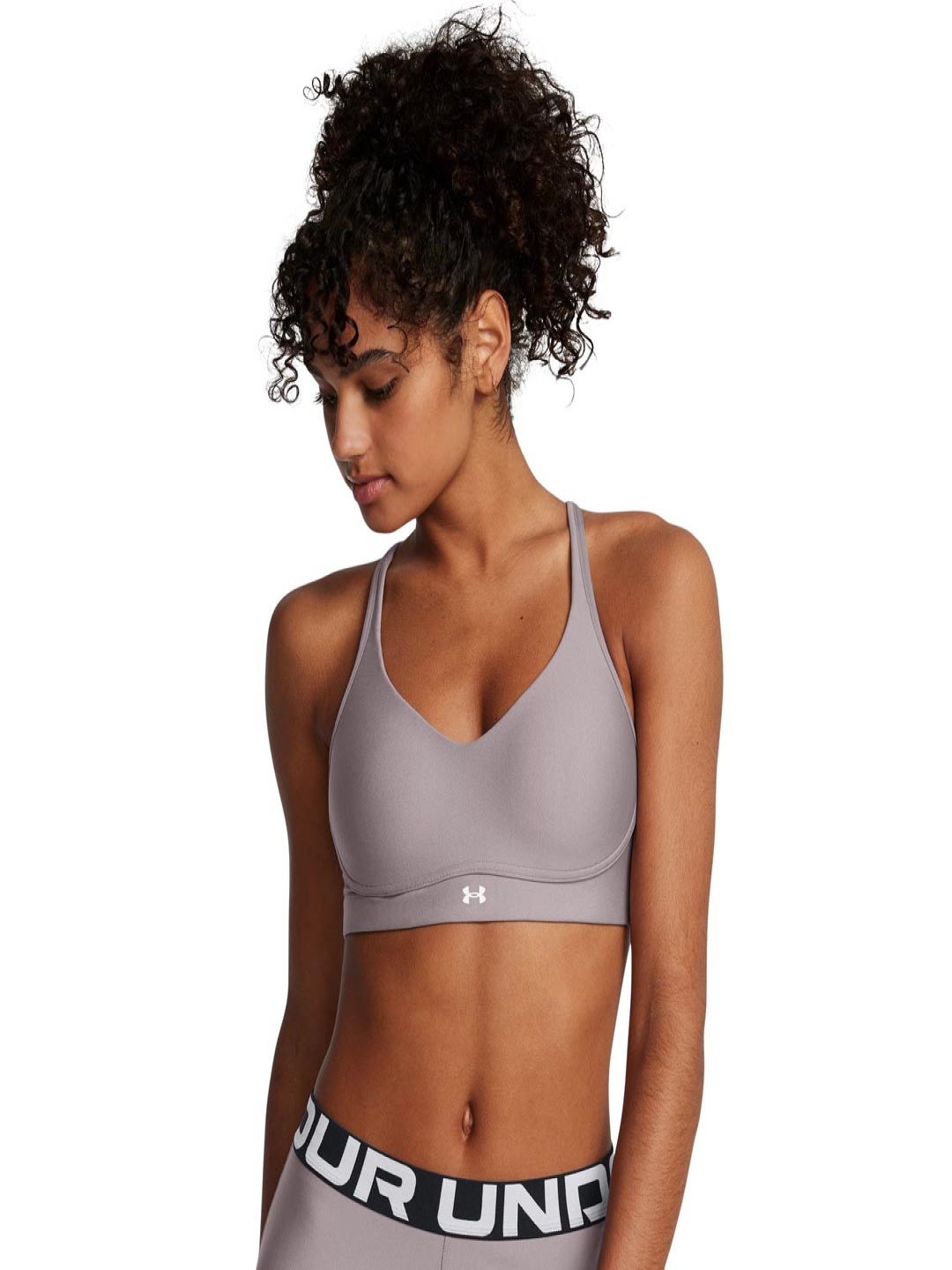 

UNDER ARMOUR Women Infinity 2.0 Low Sports Bra, Grey