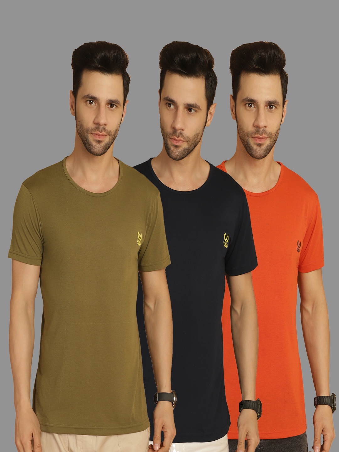 

VIMAL JONNEY Men 3 Pockets T-shirt, Multi