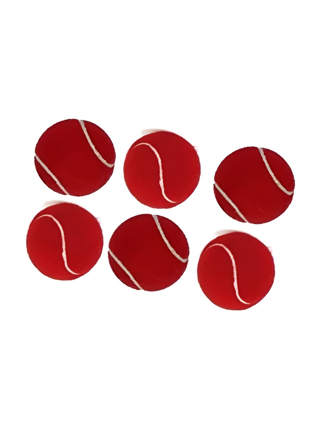 

HackerX Set Of 6 Tennis Sport Ball, White