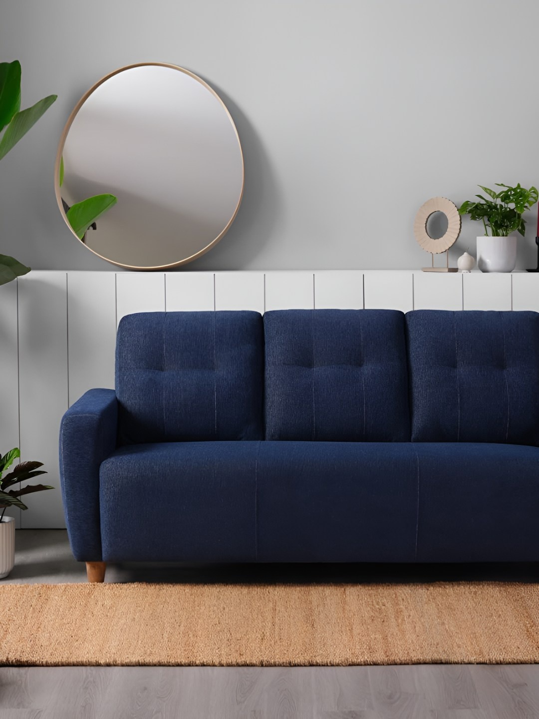 

Sleepyhead Yolo 3 Person Sofa Fabric Berry Blue