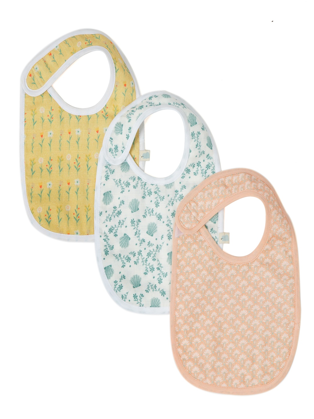 

TIDY SLEEP Kids Pack Of 3 Printed Assorted Baby Bibs