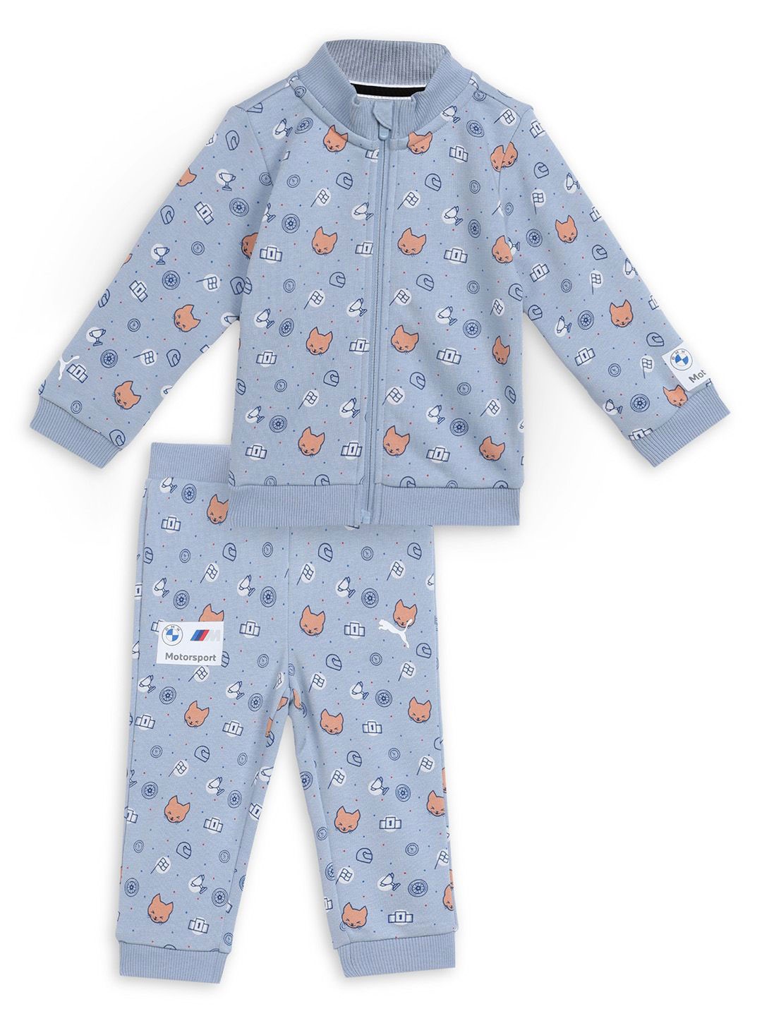 

Puma BMW M Motorsport Boys Printed Sweatshirt With Jogger, Blue