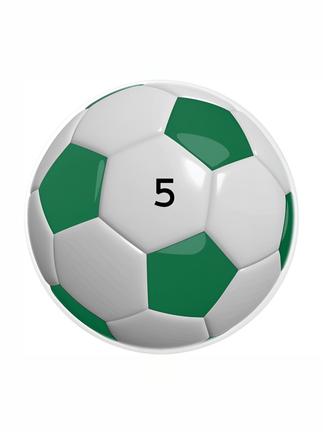 

Green and White Premium Football
