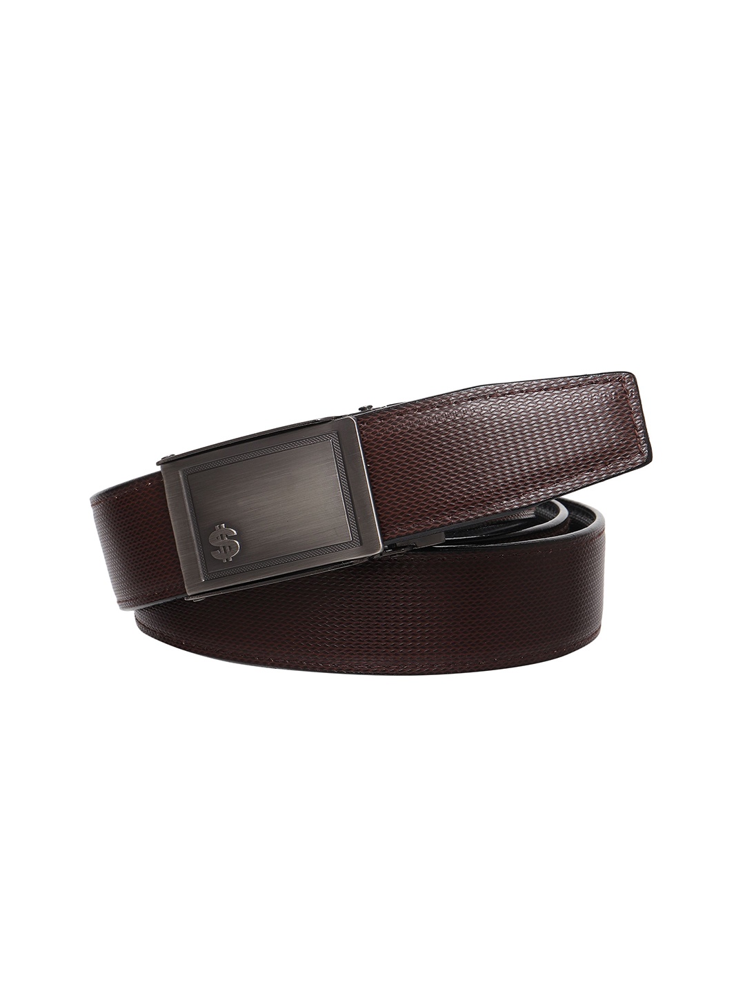 

Provogue Men Textured Reversible Formal Belt, Brown