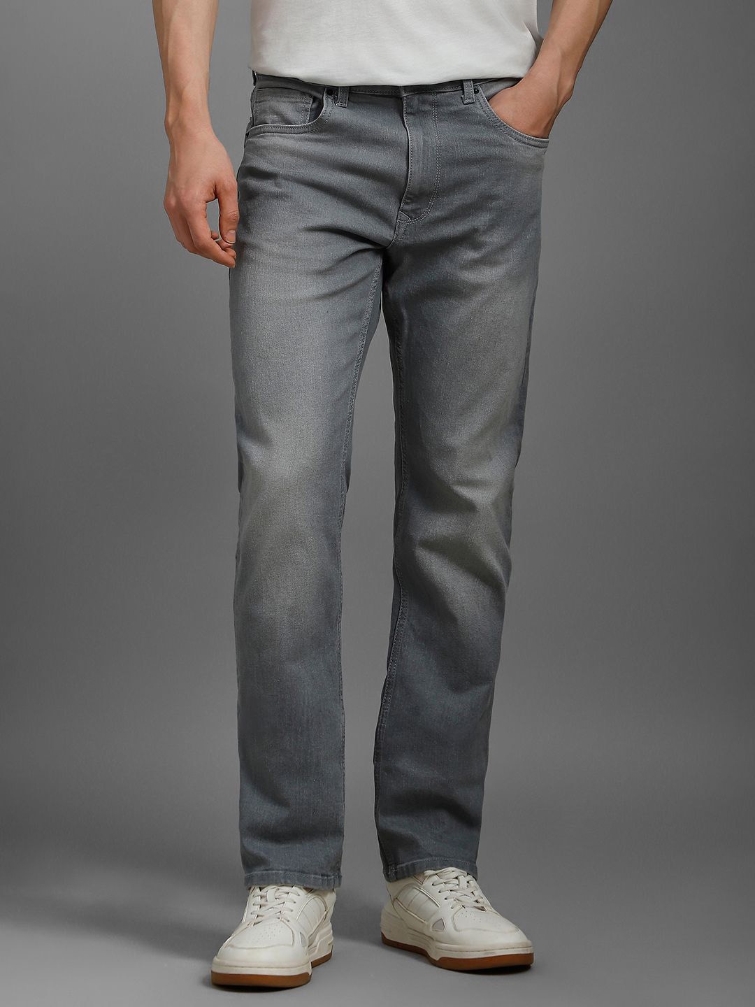 

Louis Philippe Jeans Men Slim Fit Jeans, Grey