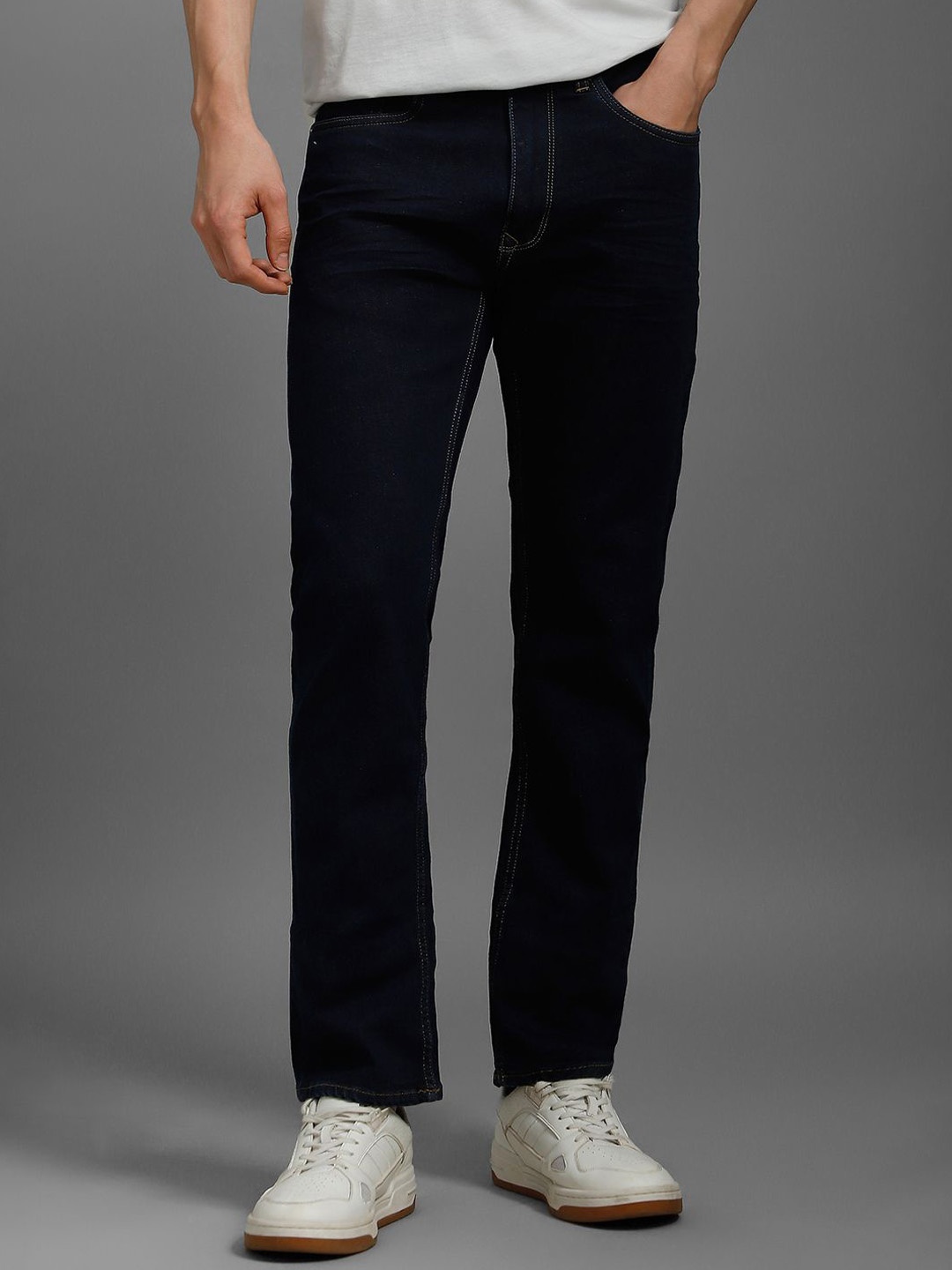 

Louis Philippe Jeans Men Slim Fit Jeans, Navy blue