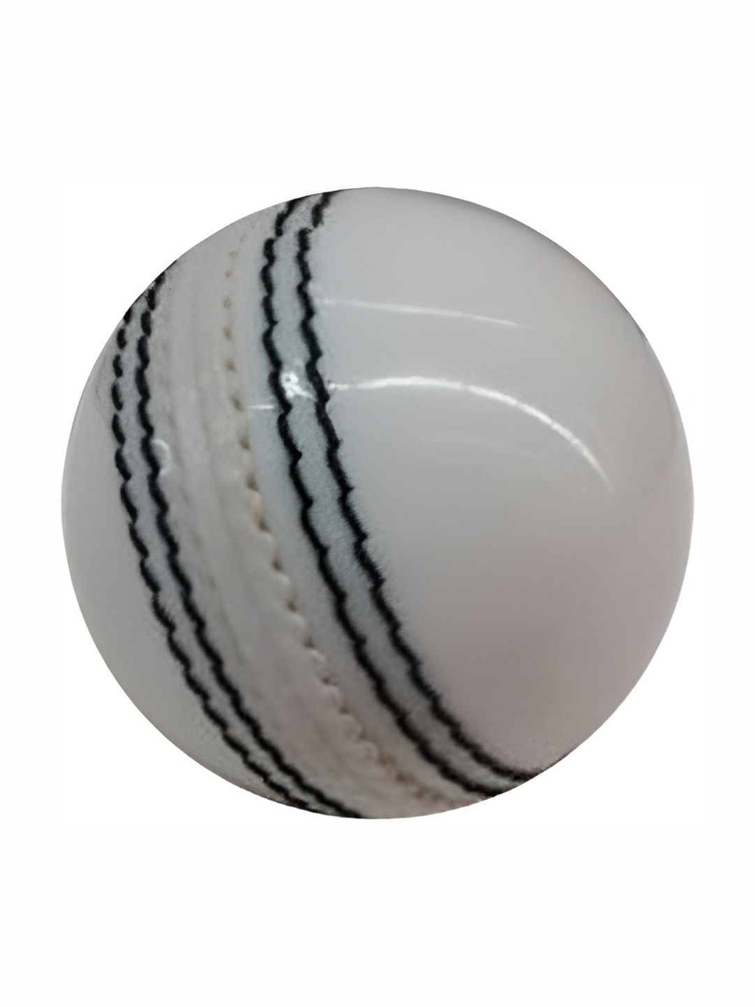 

HackerX Leather Sports Cricket Ball, White