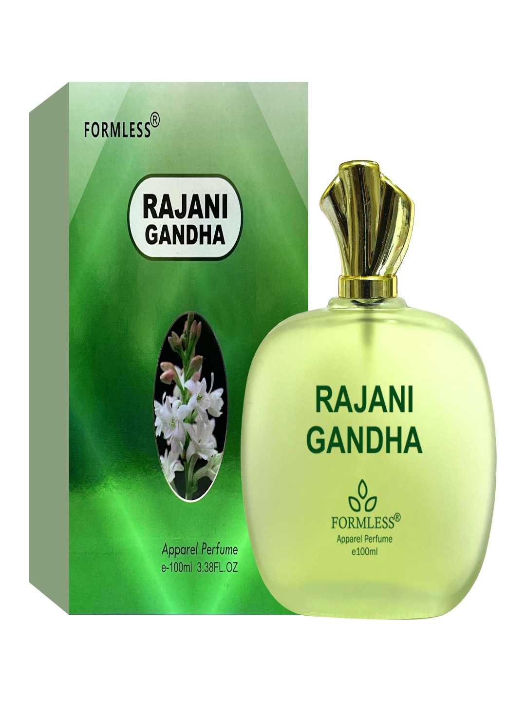 

Formless Rajani Gandha Long Lasting Eau De Parfume- 100 ml, Green