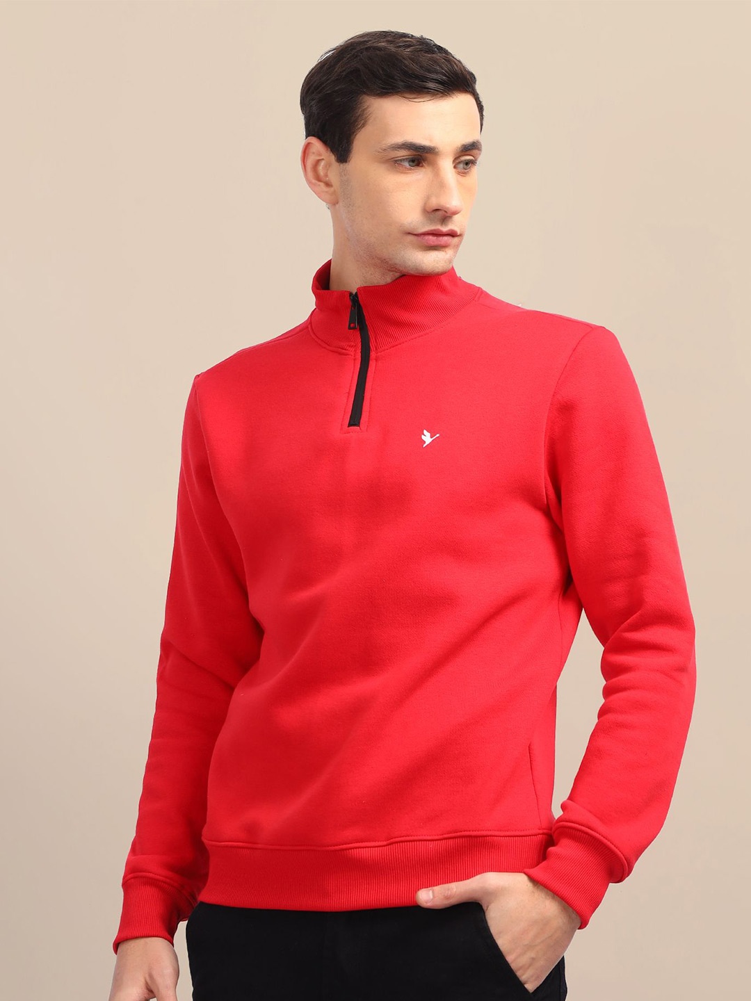 

AMSWAN Men Sweatshirt, Red