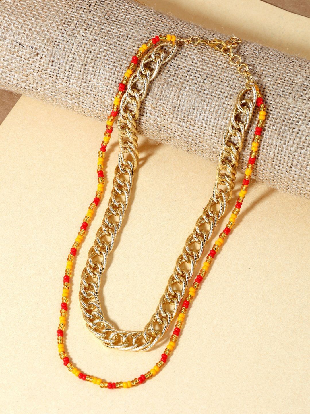 

DressBerry Brass Gold-Plated Chain